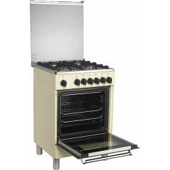 La Germania AM6 4C 61 C CR T GN Κουζίνα 65lt με Εστίες Αερίου Π59.5εκ. La Germania AM6 4C 61 C CR T GN Κουζίνα 65lt με Εστίες Αερίου Π59.5εκ.